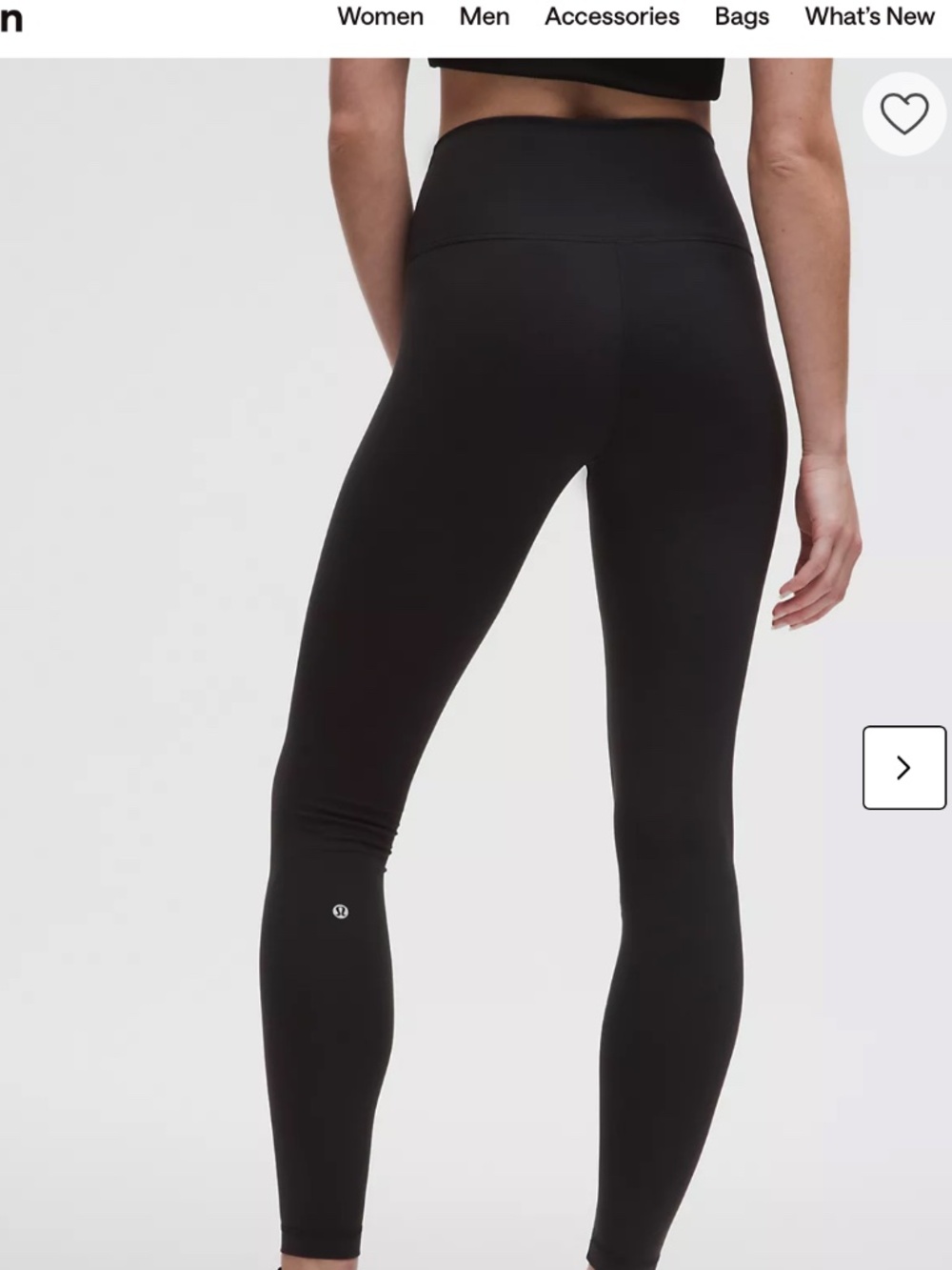 WUNDER TRAIN HIGH-RISE LULULEMON LEGGINGS 28" SIZE 4 - Picture 2 of 8